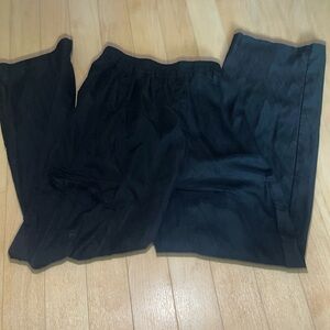 Black cargo pants
